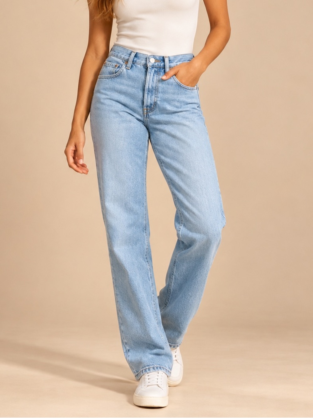 Vintage Levi’s Light Wash High Rise Straight Leg Mom Jeans Juniors Size 1